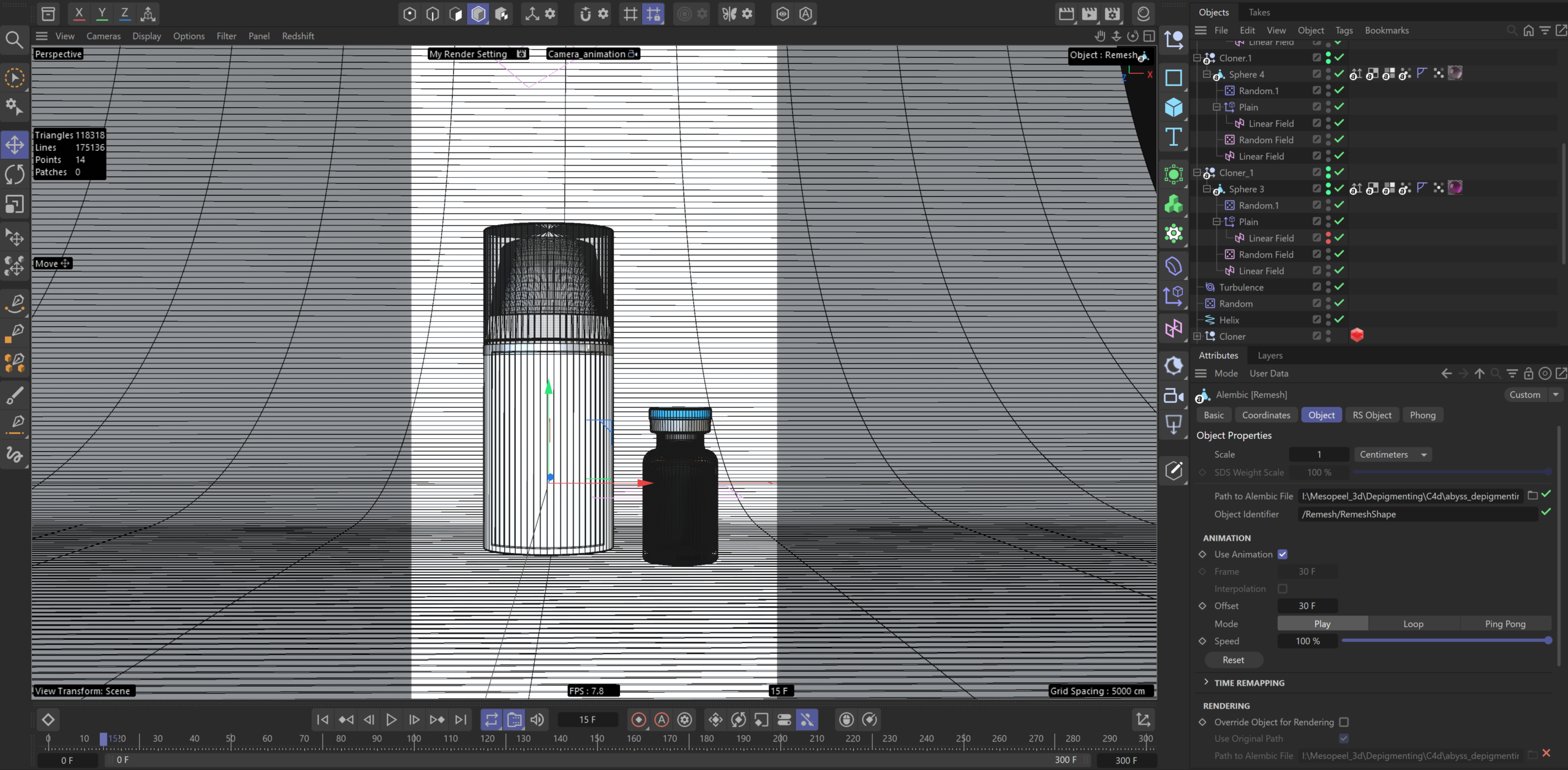 3D Commercial video for Instagram